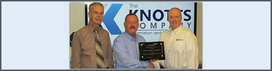 Knotts Company receives 2012 Improving Benchmark Award