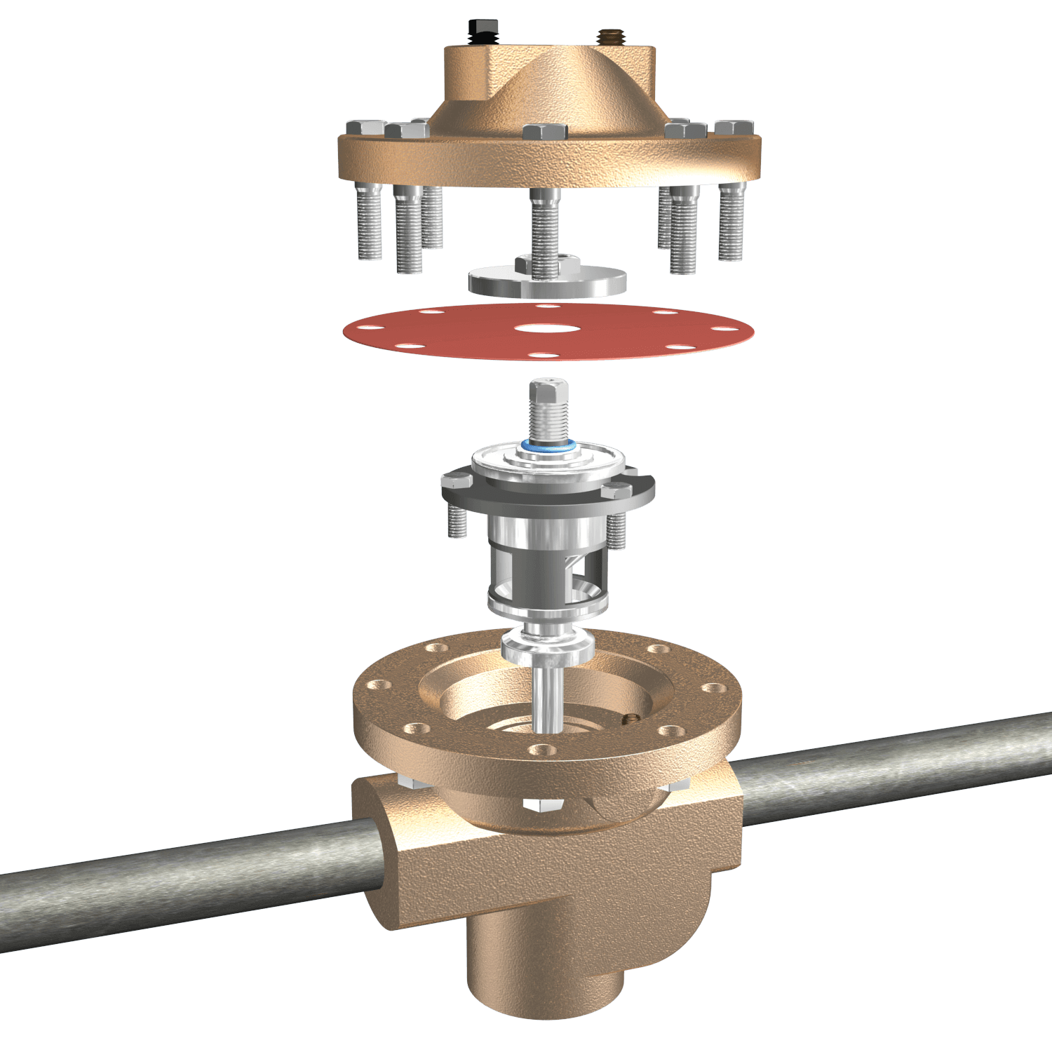 Saturated Steam Control Valves