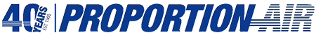 Proportion Air 40th Ani Logo